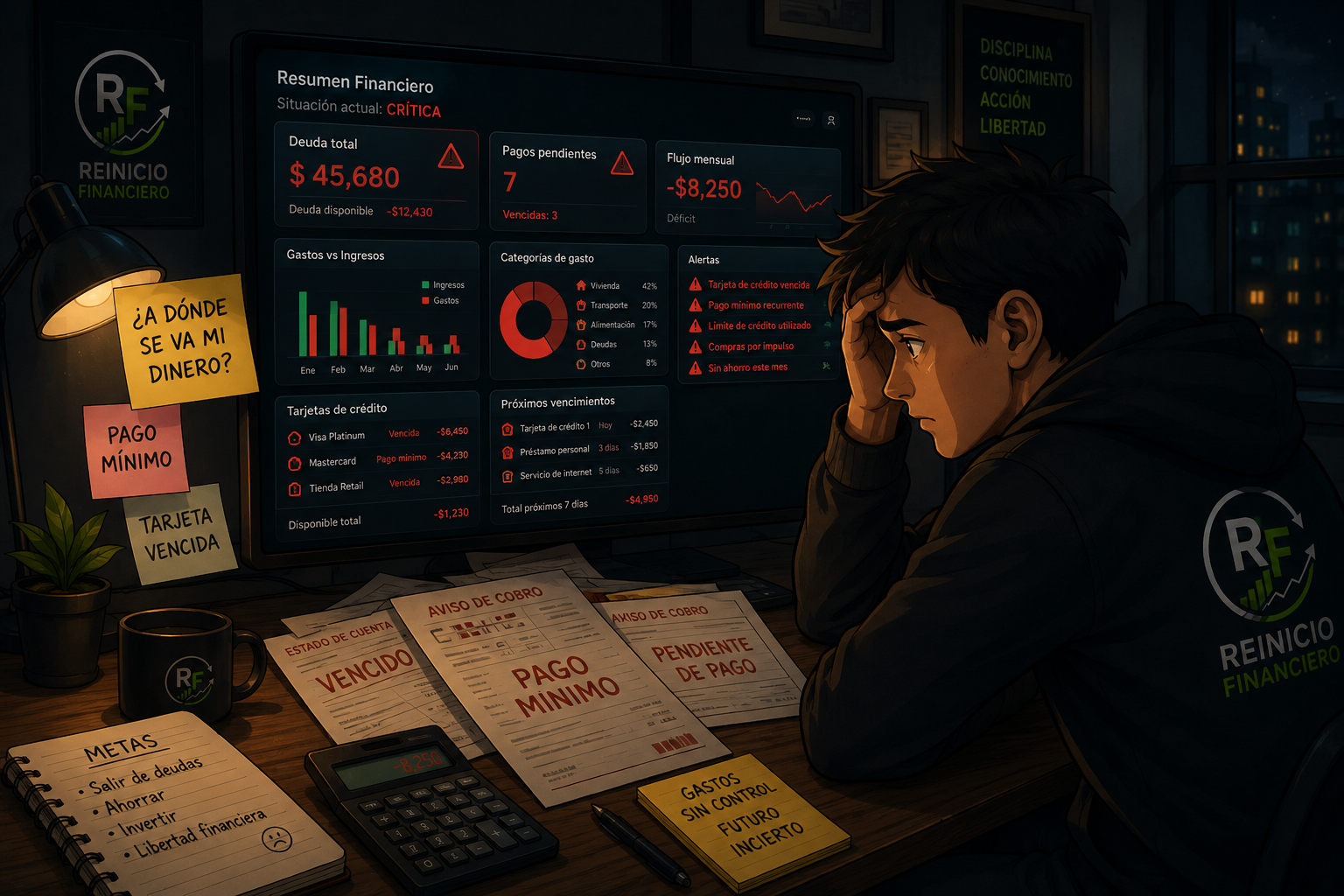 Problema financiero real